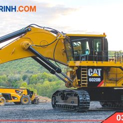 Máy xúc Caterpillar 6020B tháo gầu