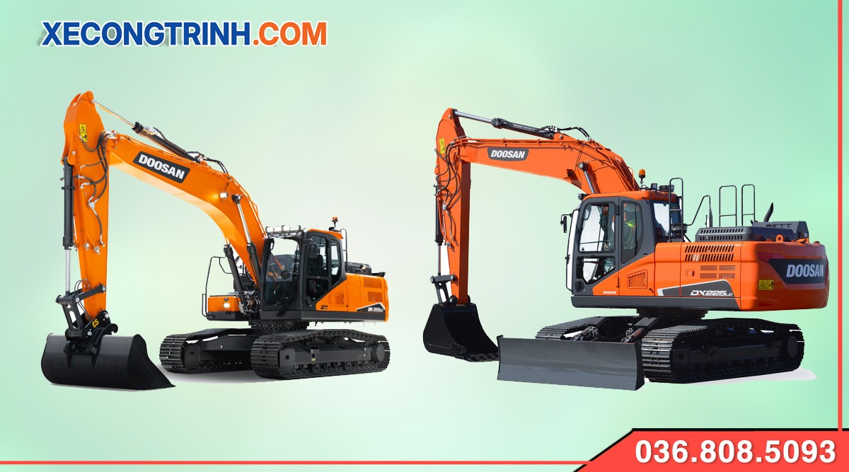 Máy xúc Doosan 225 mới