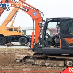 Máy xúc Doosan 55w cũ bánh xích