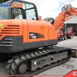 Máy xúc Doosan 75 cũ bánh xích