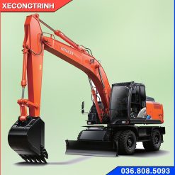Máy xúc Hitachi 100 bánh lốp
