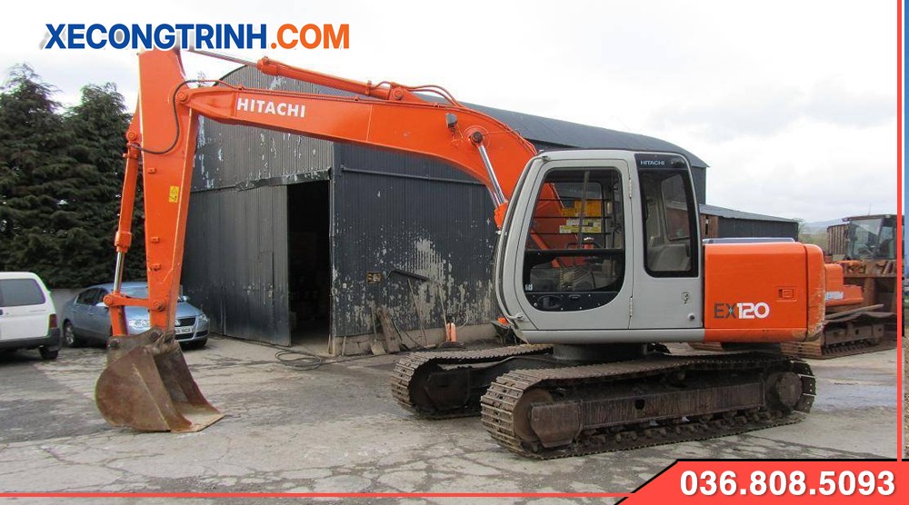 May xuc Hitachi 120