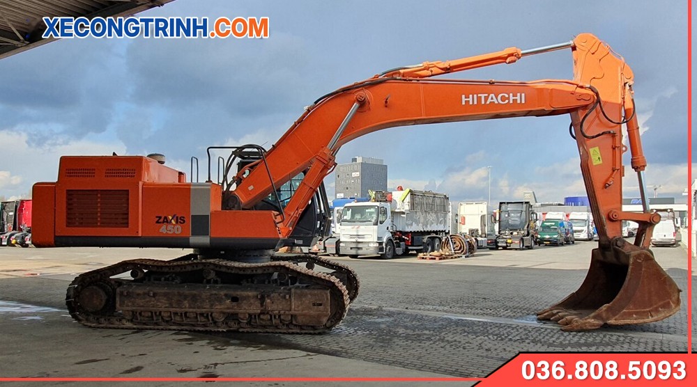 May xuc Hitachi 450 cu doi 2009