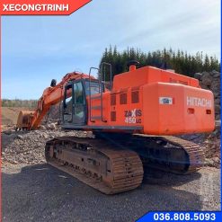 Máy xúc Hitachi 450 đuôi xe