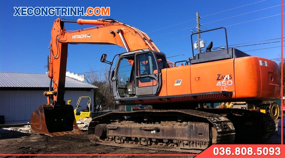 Máy xúc Hitachi 450 giá tốt