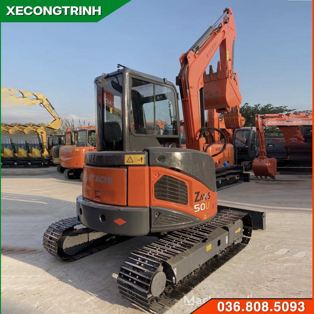 Mãy xúc đào Hitachi azxis 50U