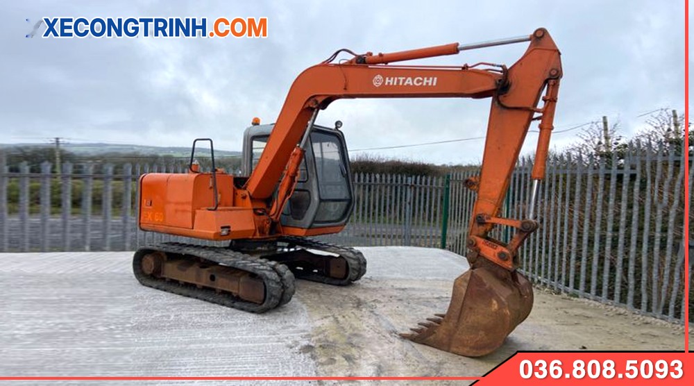 May xuc Hitachi 60 cu