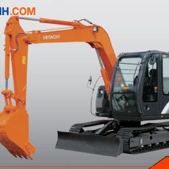 Máy xúc Hitachi 70 mới kèm gầu ủi