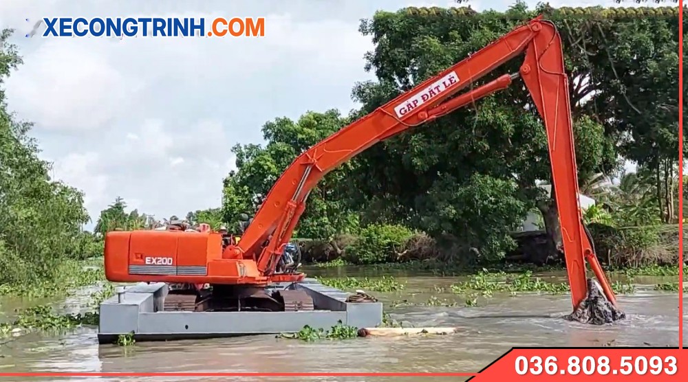 May xuc Hitachi EX120 Can dai 1