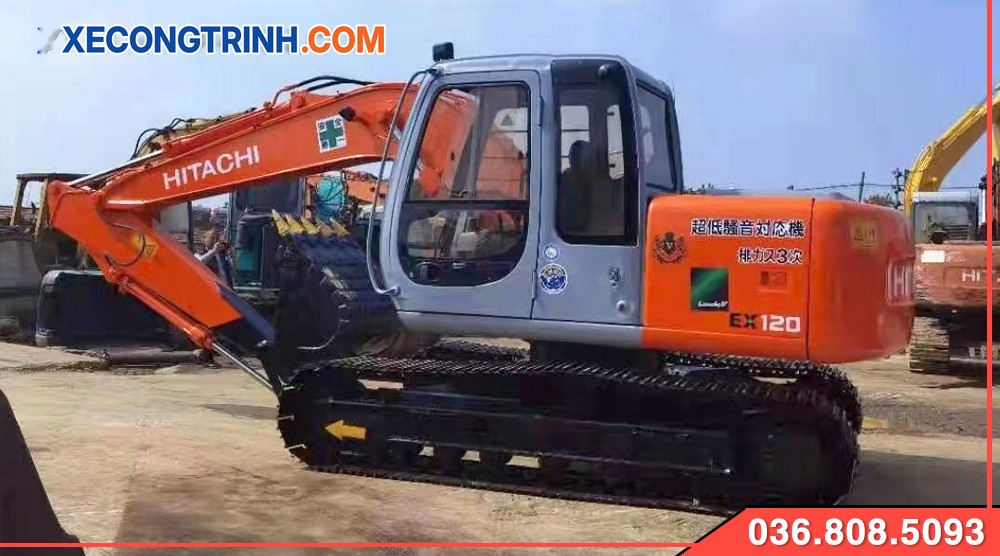 Máy xúc Hitachi EX120 Nhật bản