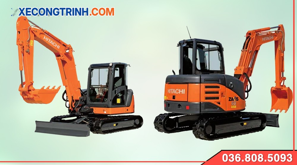 Máy xúc Hitachi Ex60