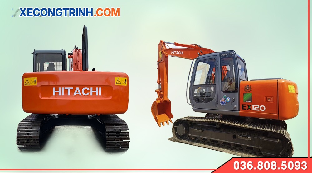 Máy xúc Hitachi ex120