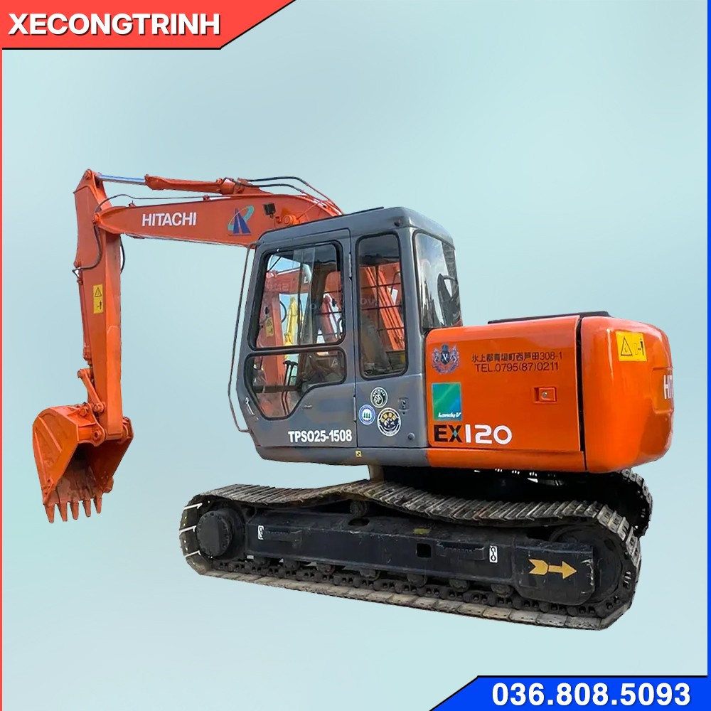 Máy xúc Hitachi ex120 Chính hãng