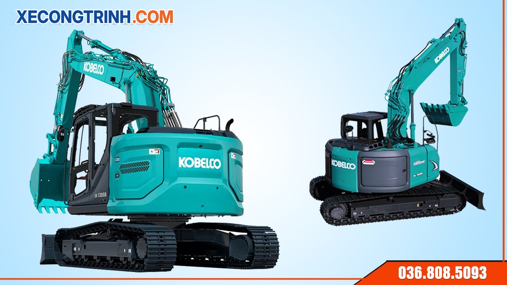Máy xúc Kobelco 135 dung tích 0.5m3