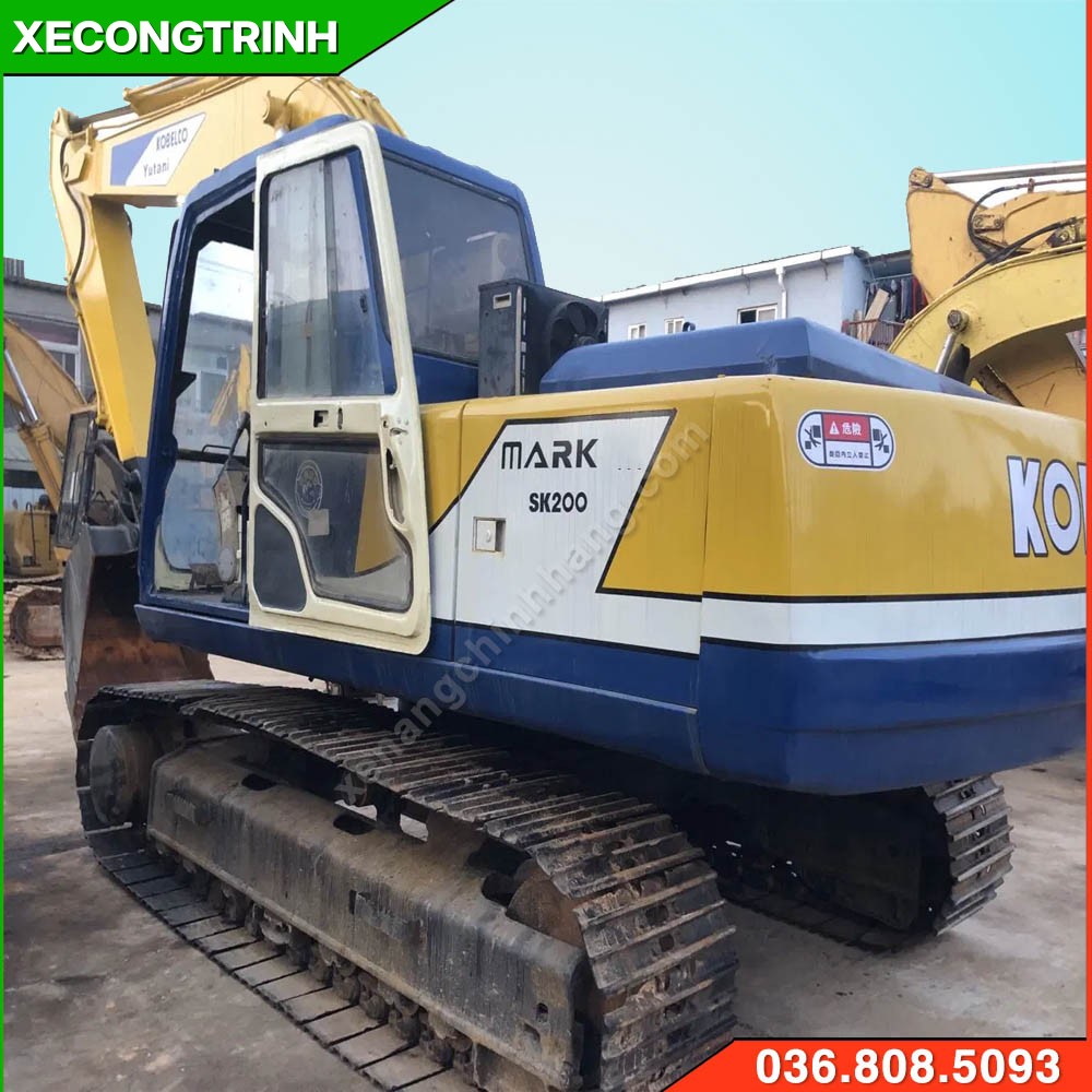 Máy xúc Kobelco 200-1 nhập nhật