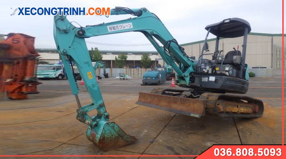 Máy xúc Kobelco 50 đời 2008