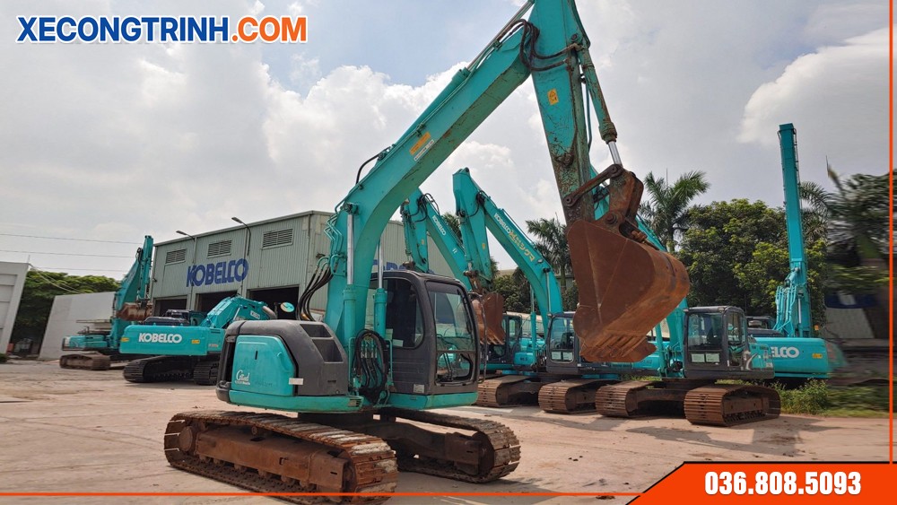 Máy xúc Kobelco cũ 2005