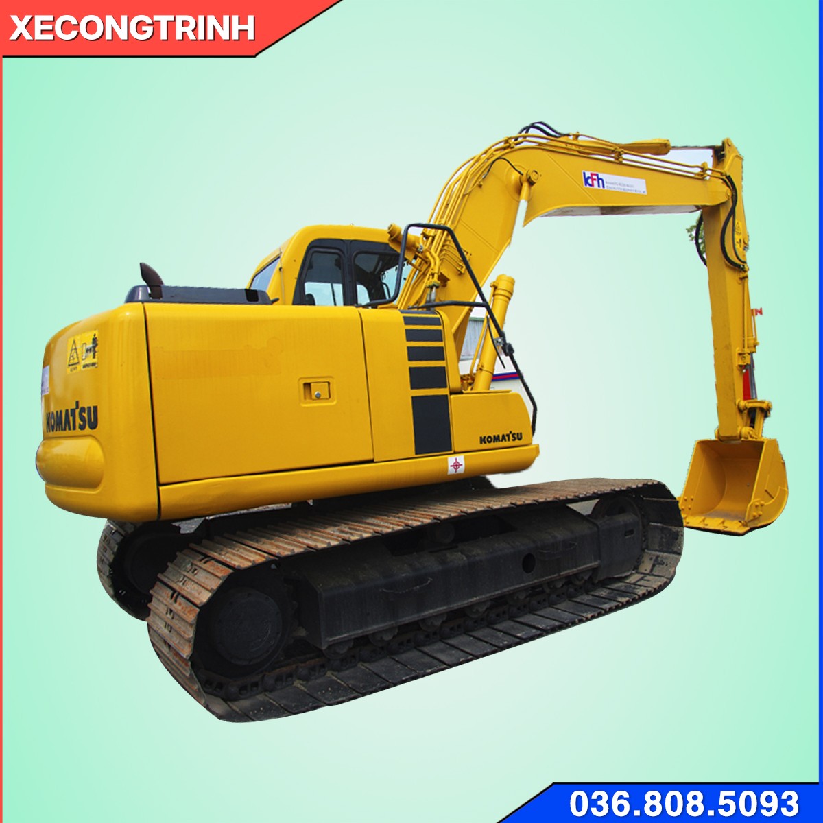 Máy xúc Komatsu Pc120 đời 2017