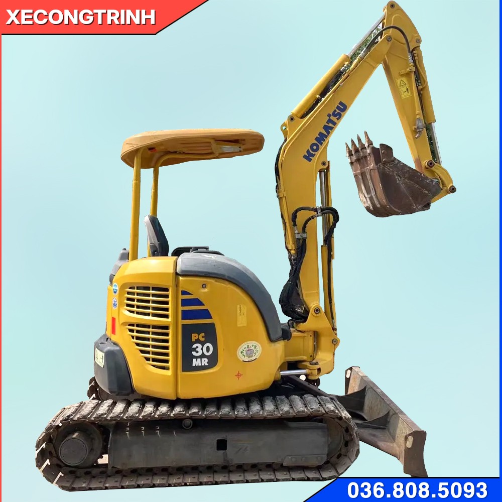 Máy xúc Komatsu mini cũ