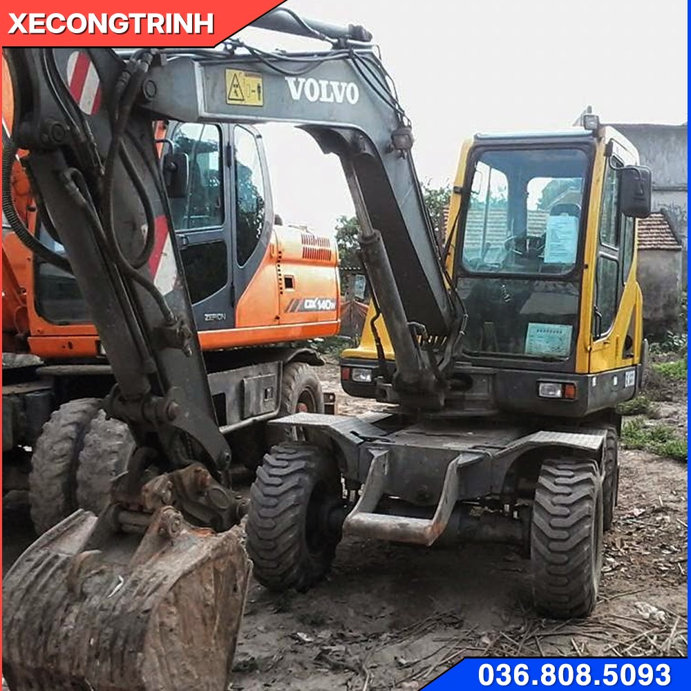 Máy xúc Volvo 55 Cũ đời 2008