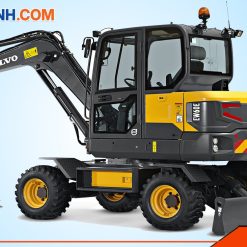 Máy xúc Volvo 60 bánh Lốp