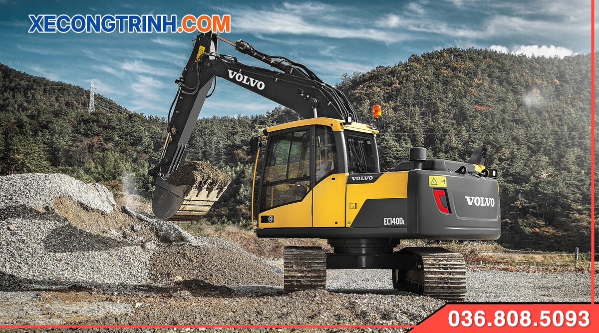 Máy xúc Volvo EC140DL bánh xích