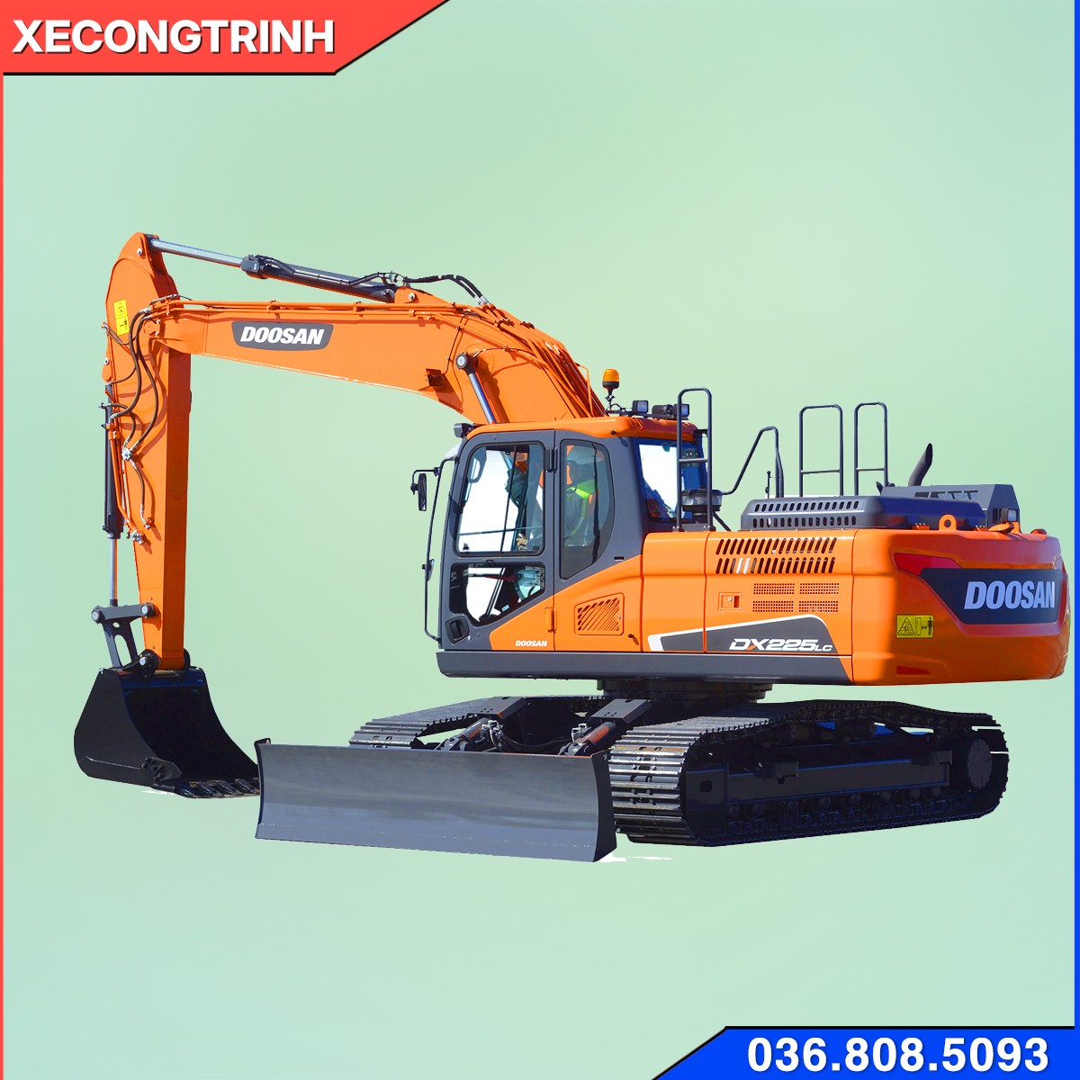 Máy xúc đào Doosan 225