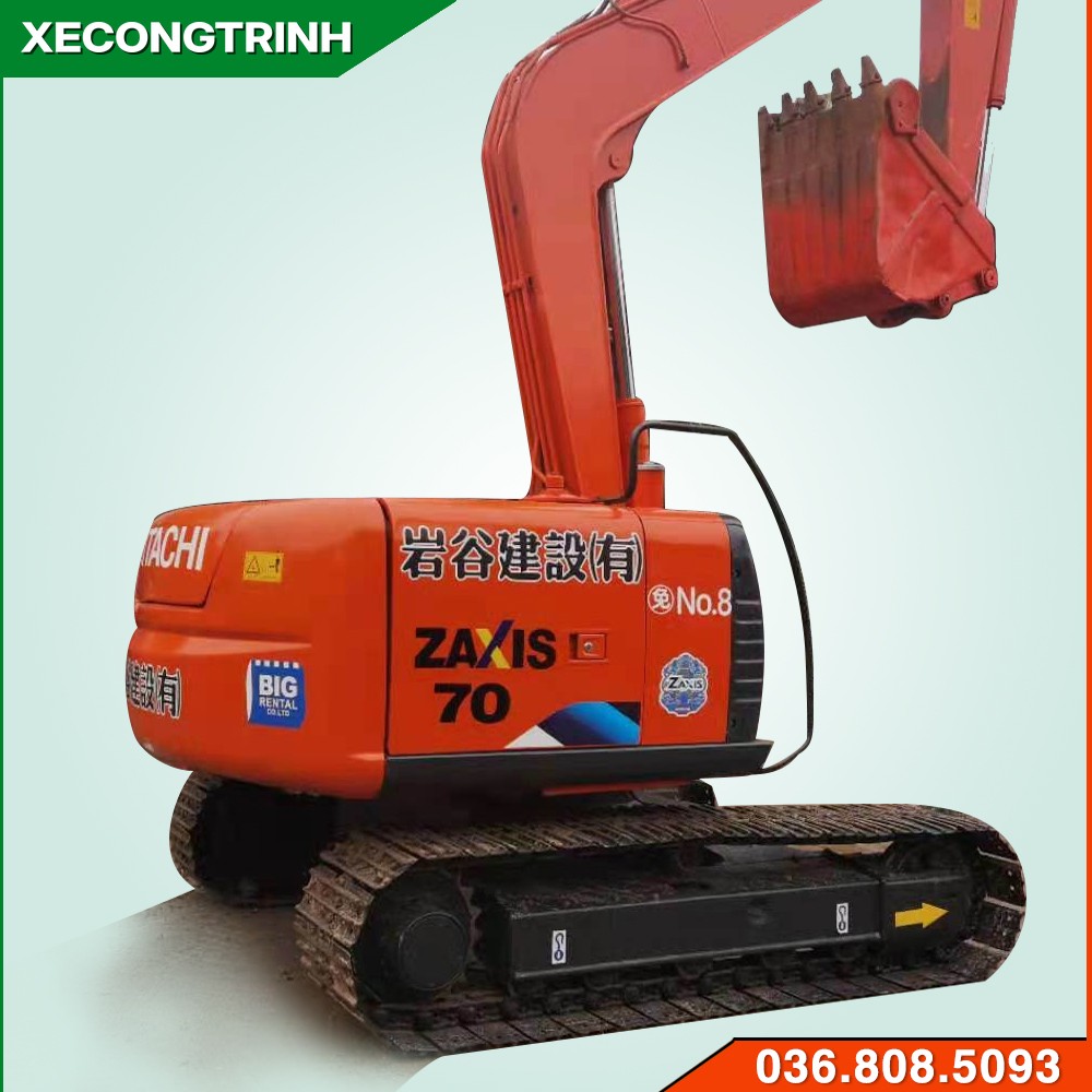 Máy xúc đào Hitachi 70 cũ giá tốt