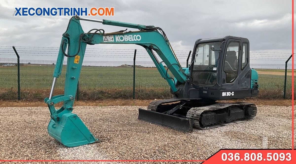 Máy xúc đào Kobelco SK60-3