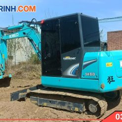 Máy xúc đào Kobelco SK60 kính chống nắng