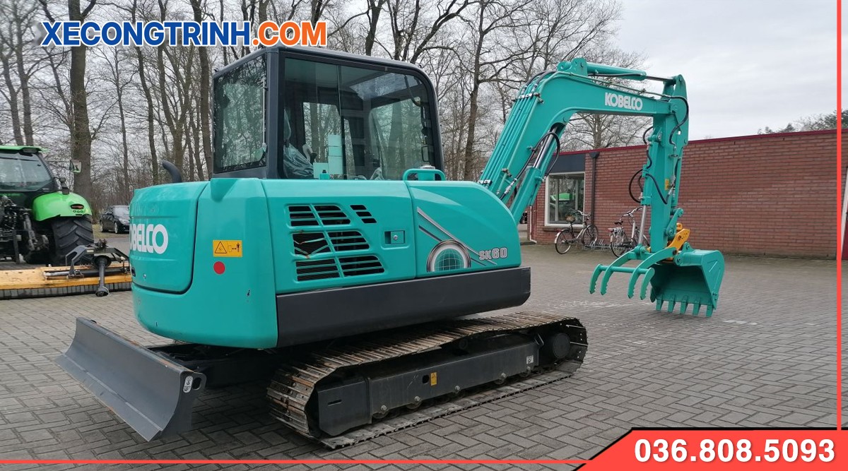 Máy xúc đào Kobelco SK60 mới