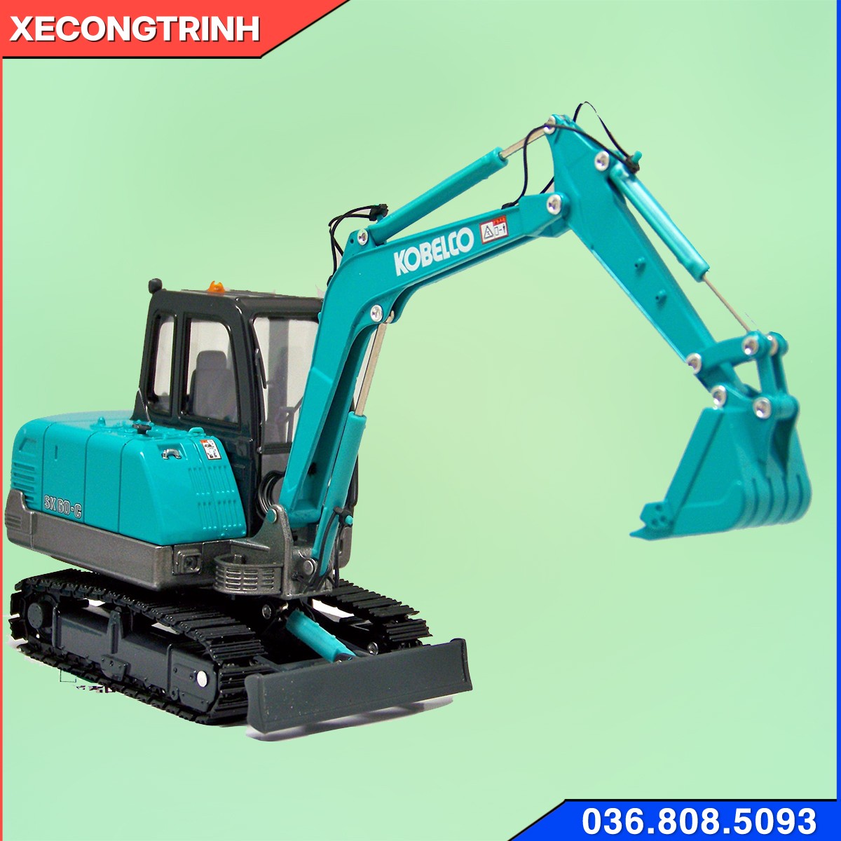 Máy xúc đào Kobelco SK60 mới