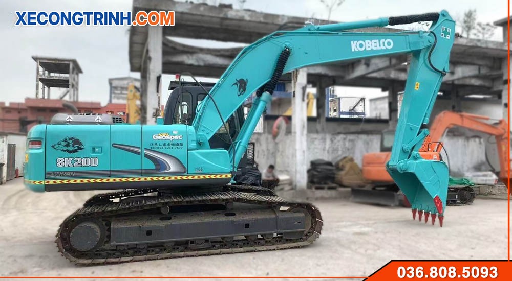 Máy xúc đào Kobelco sk200-8 mới