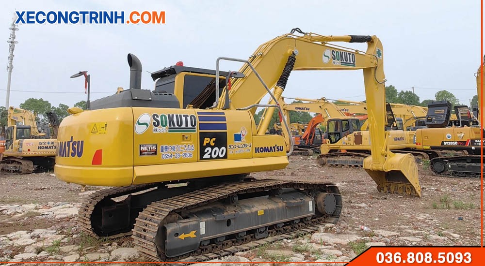 Máy xúc đào Komatsu 200-8