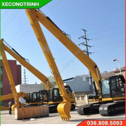 Máy xúc đào cần dài 12m