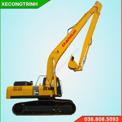 Máy xúc đào cần dài