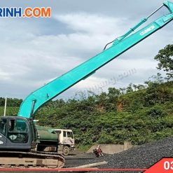 Máy xúc đào cần dài Kobelco