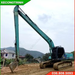 Máy xúc đào cần dài cũ