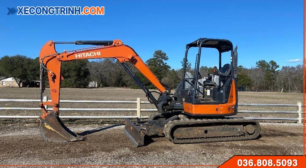 Mãy xúc đào mini Hitachi 50