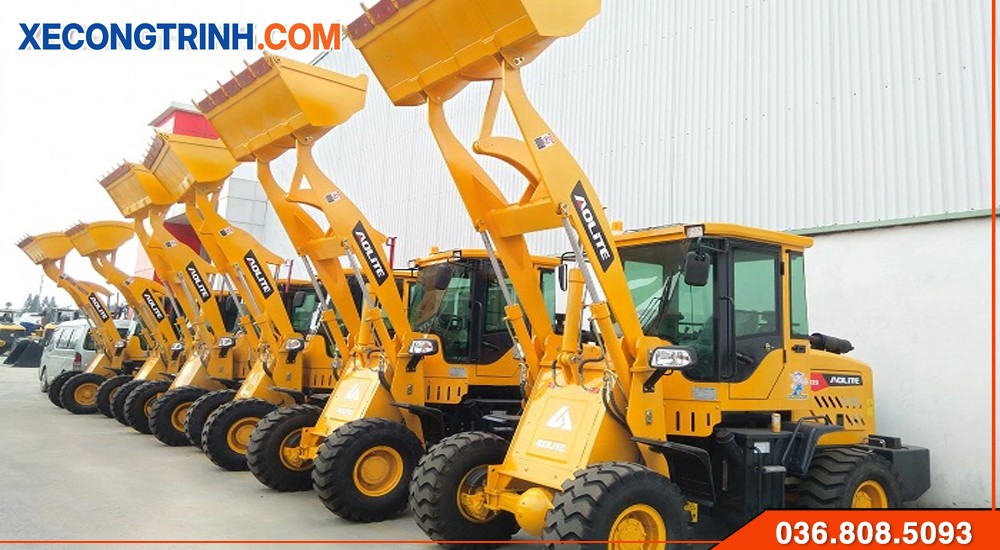 Máy xúc lật mini 920