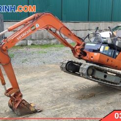 Máy xúc mini làm vườn Hitachi Ex15 bánh xích cao su