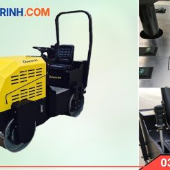 Trang bị trên xe lu 2 tấn ngồi lái
