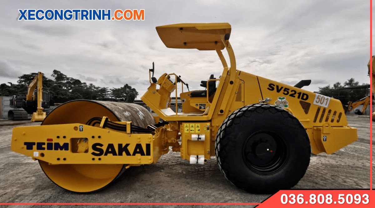 Xe Lu Sakai 10 tấn mới 100%