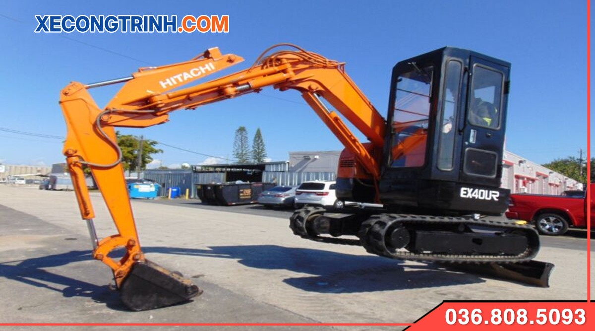 Xe cuốc đào Hitachi EX40