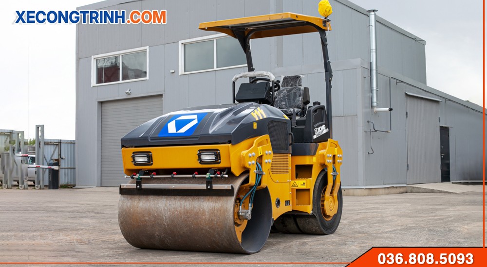 Xe lu 4 tấn bánh thép mini XMR403