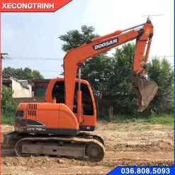 máy xúc Doosan Dx75 bánh xích