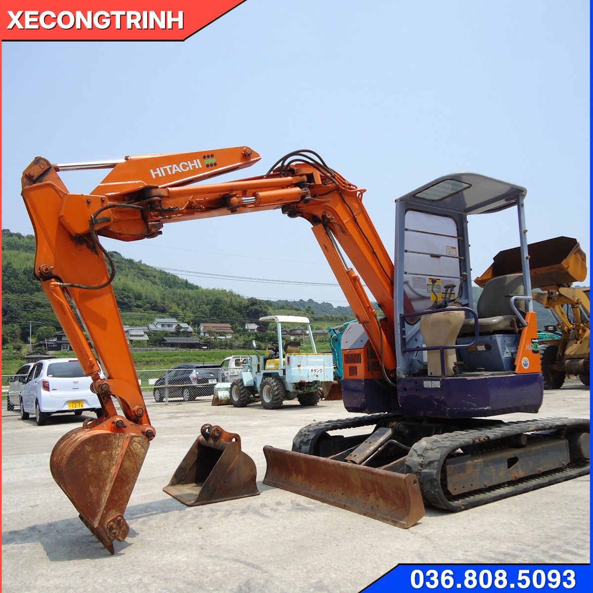 máy xúc Hitachi EX40