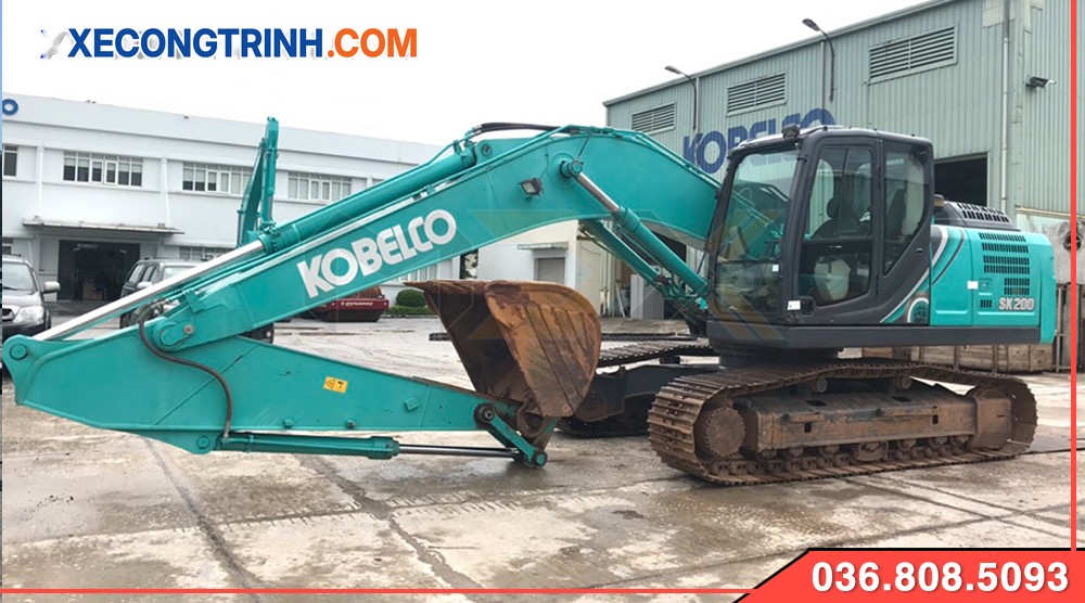 may xuc Kobelco sk200 cu 1