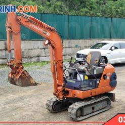 máy xúc mini làm vườn Hitachi Ex15 cũ